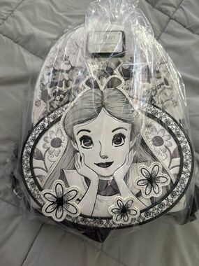 Loungefly Disney Alice In Wonderland Sketch Exclusive Mini Backpack
